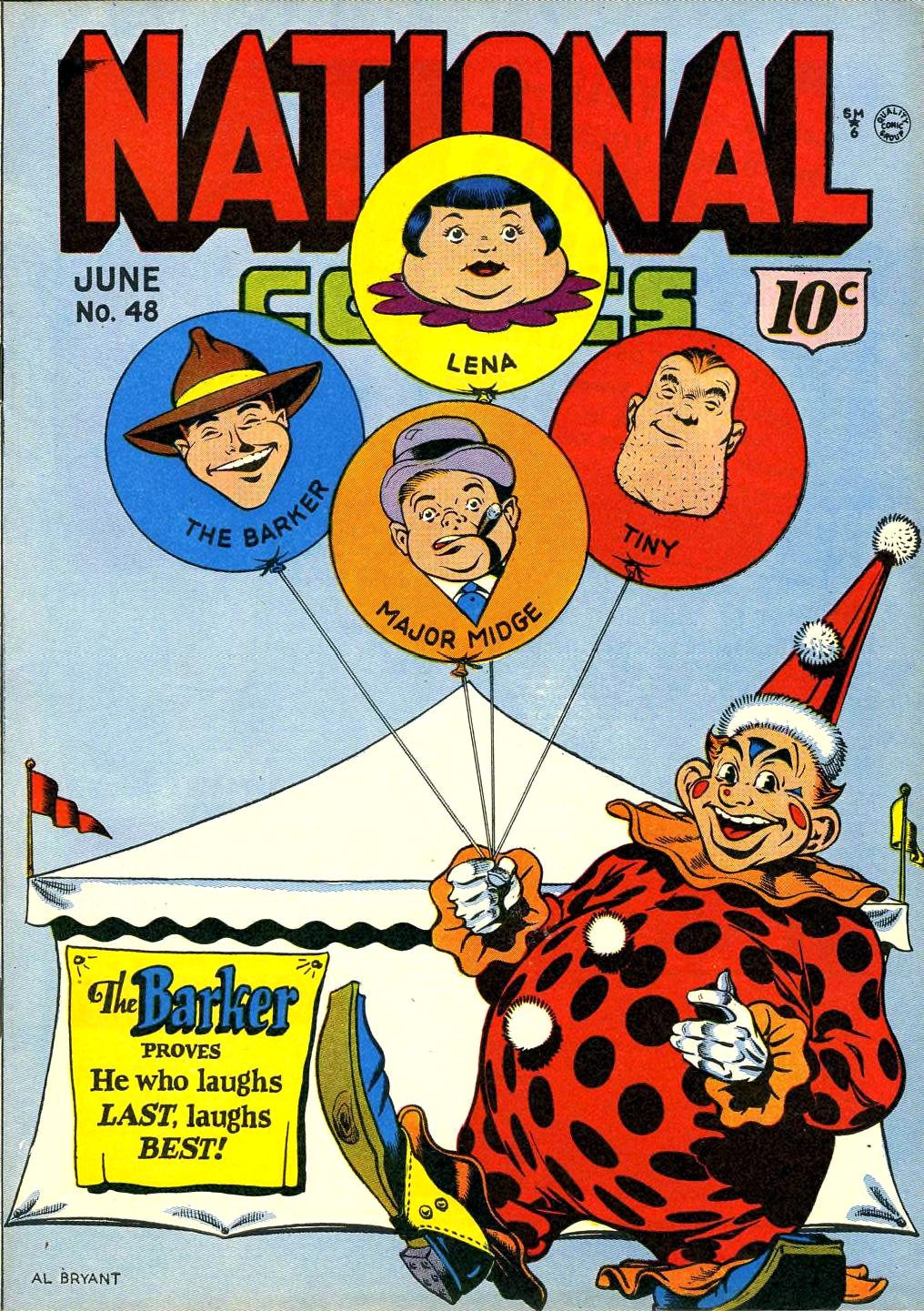 National Comics #48 cover