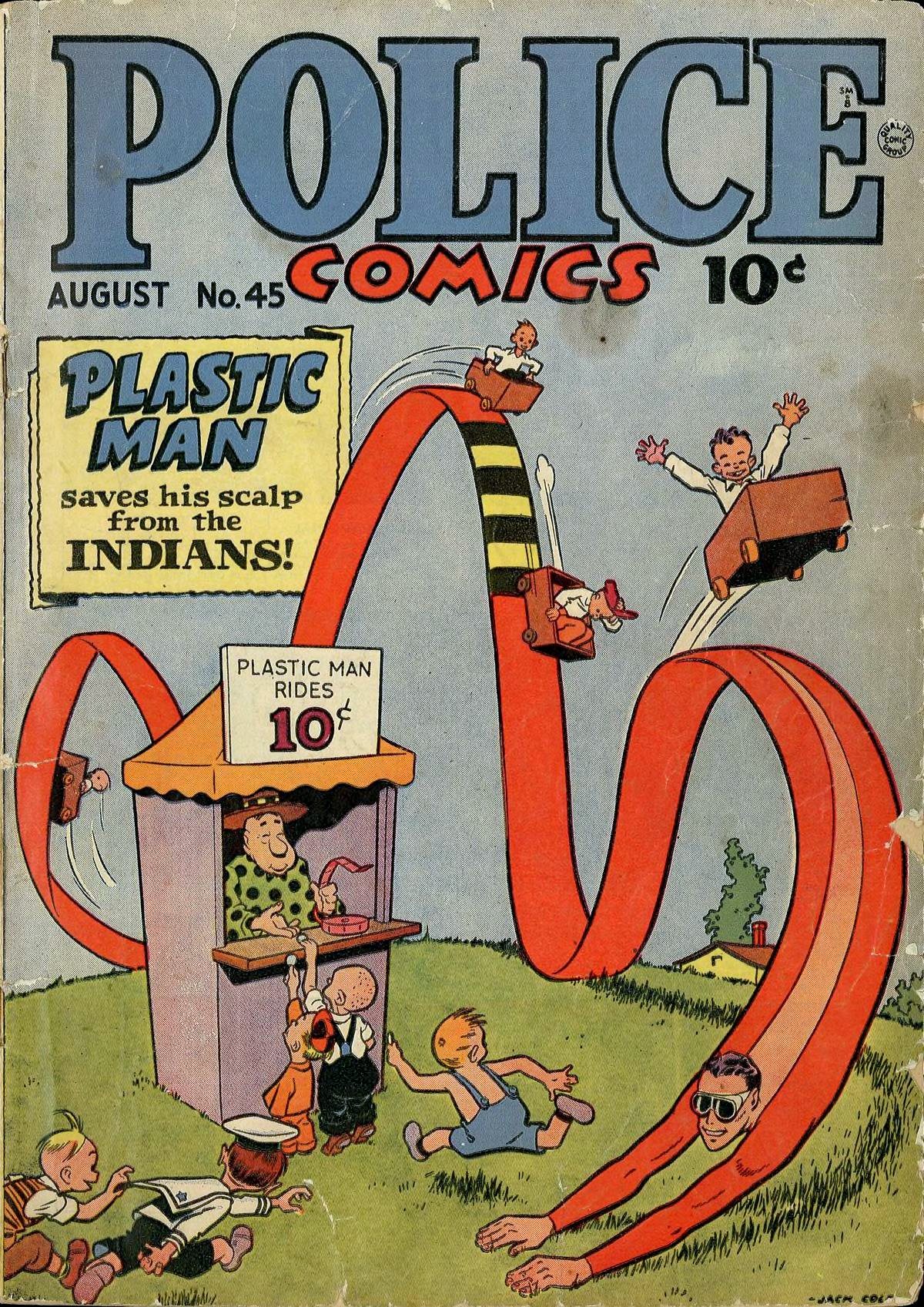 Police Comics #45 cover