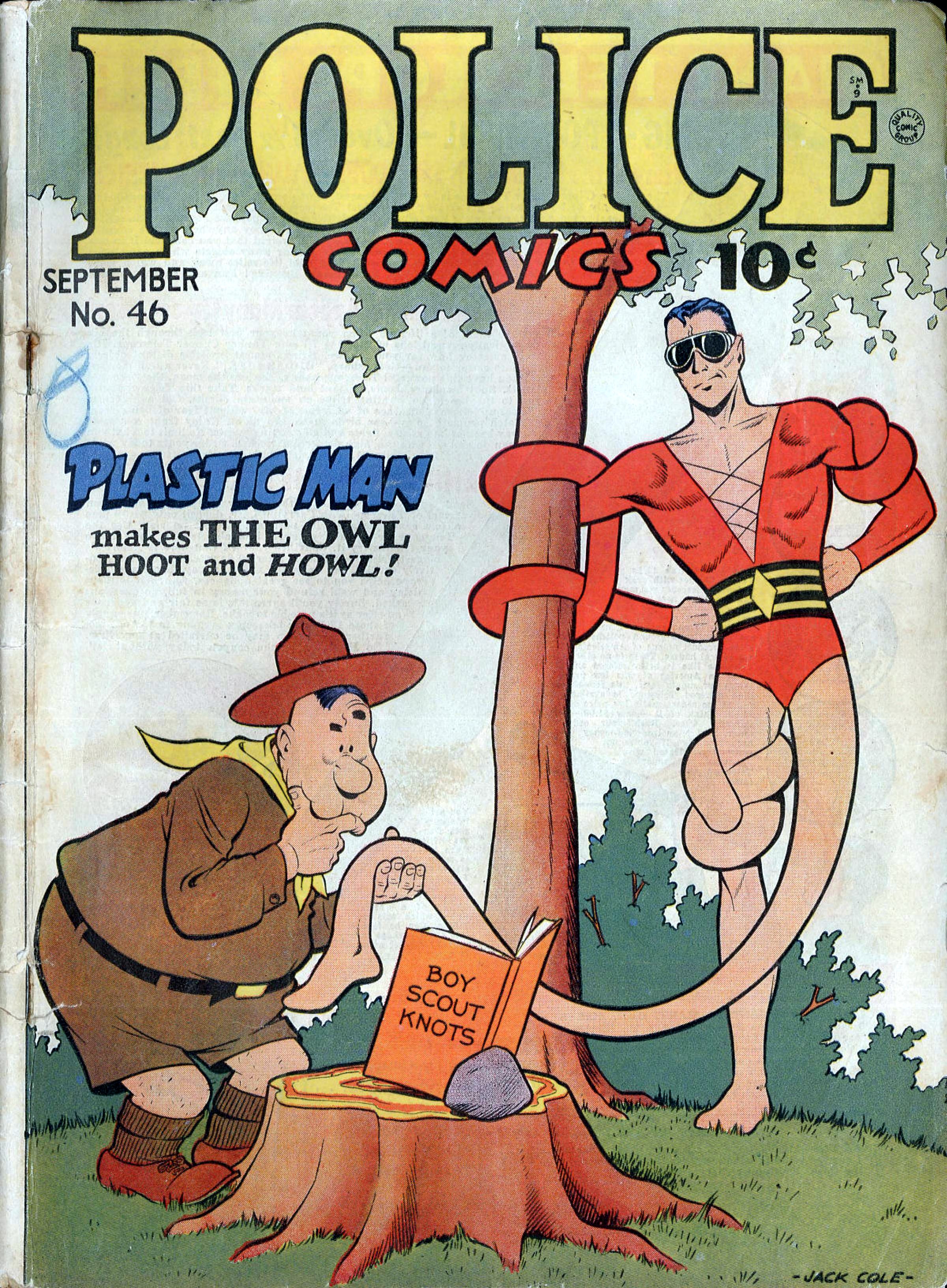 Police Comics #46 cover