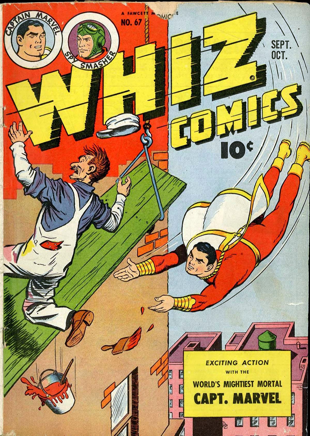 Whiz Comics #67 cover