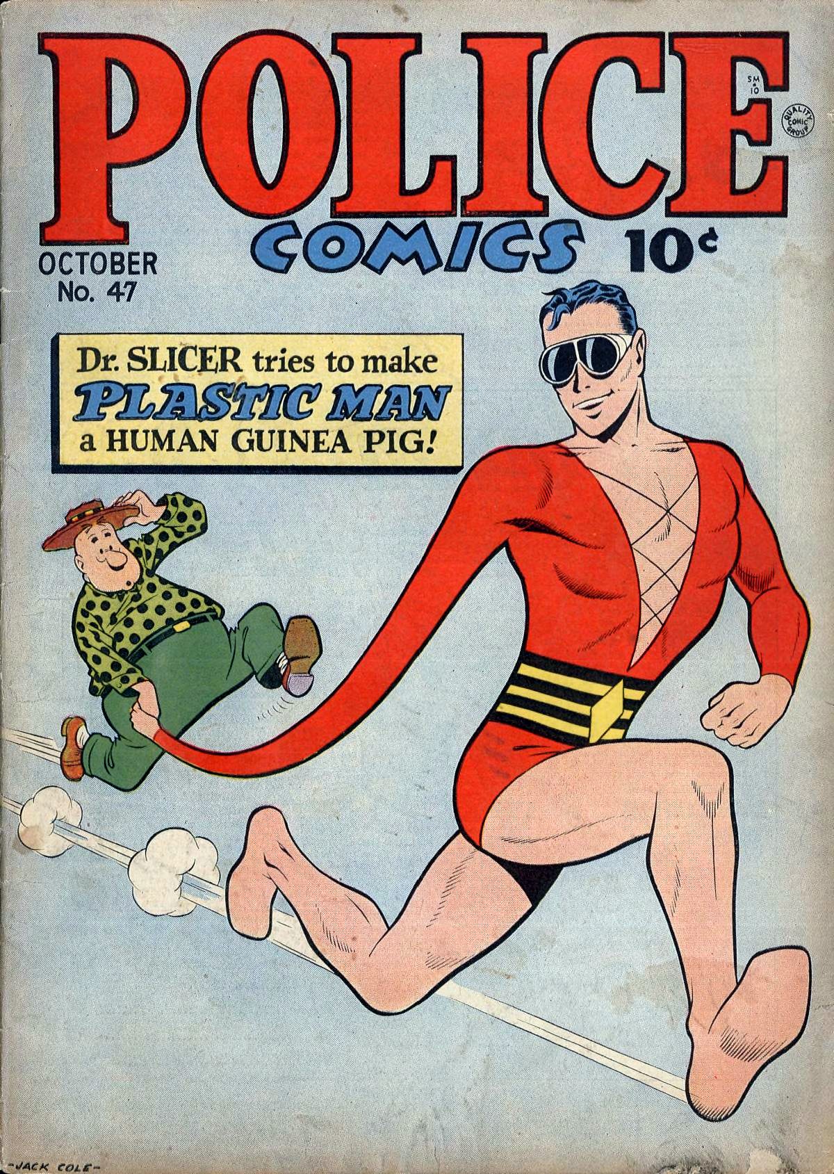 Police Comics #47 cover