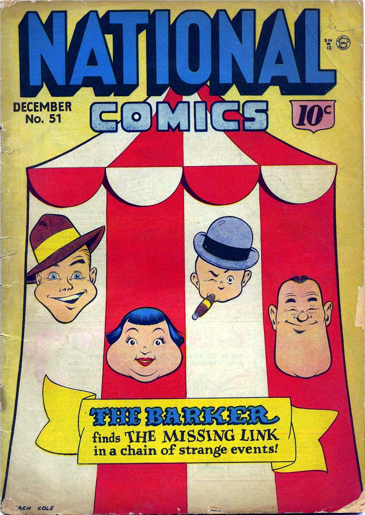 National Comics #51 cover