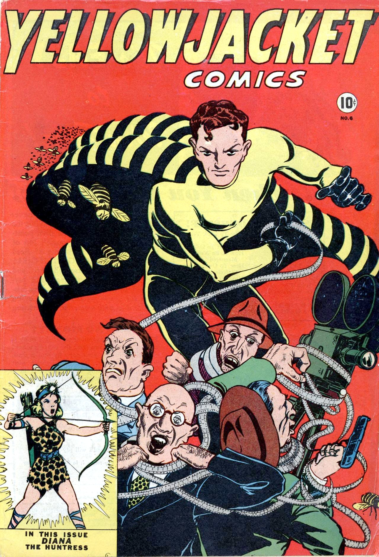 Yellowjacket Comics #6 cover
