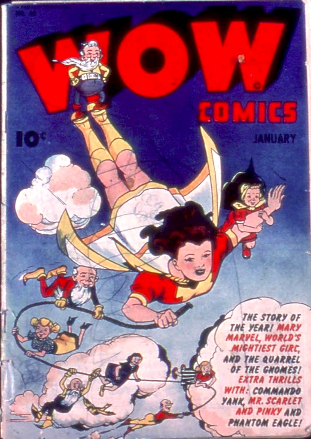 Wow Comics #40 cover