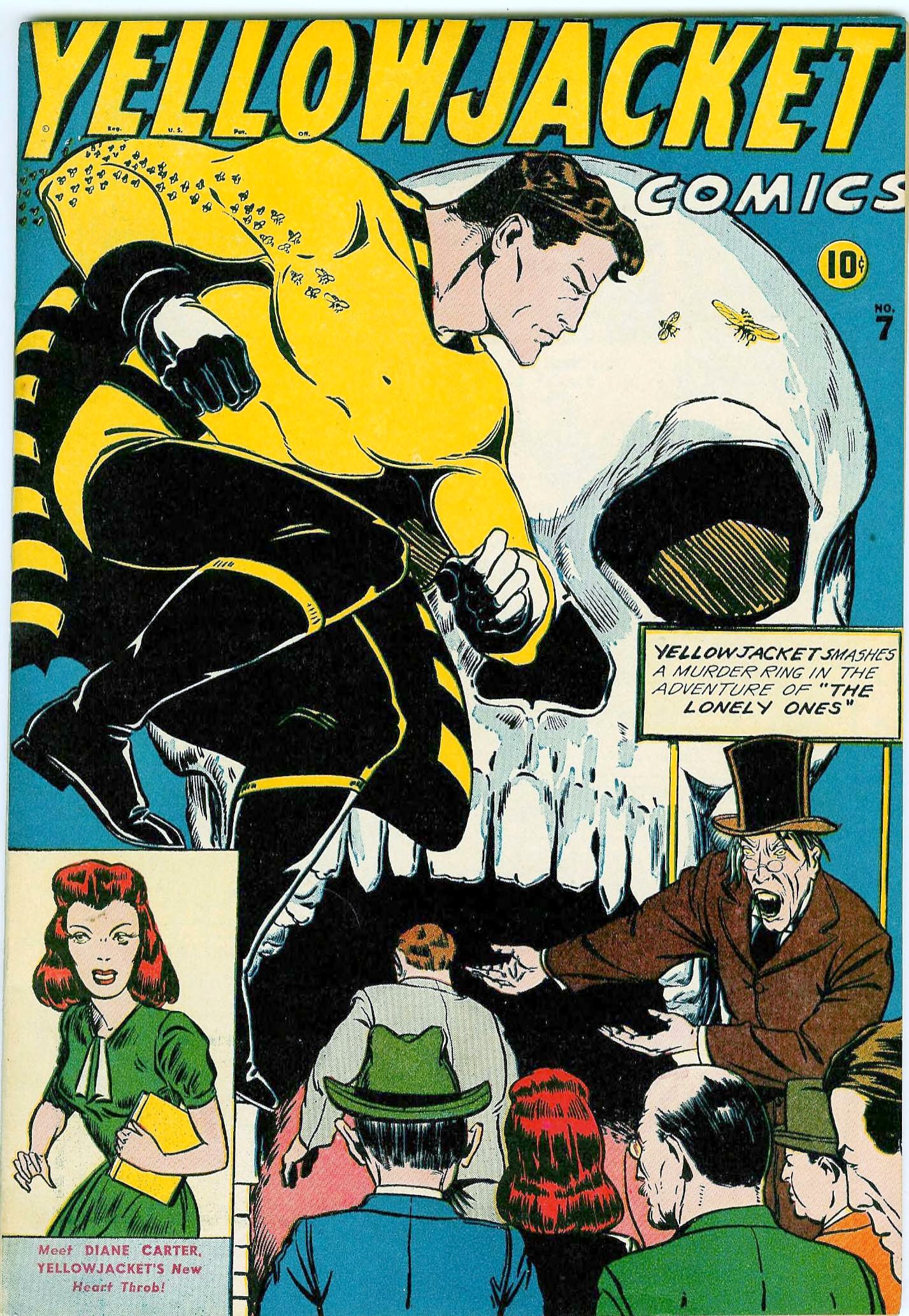 Yellowjacket Comics #7 cover