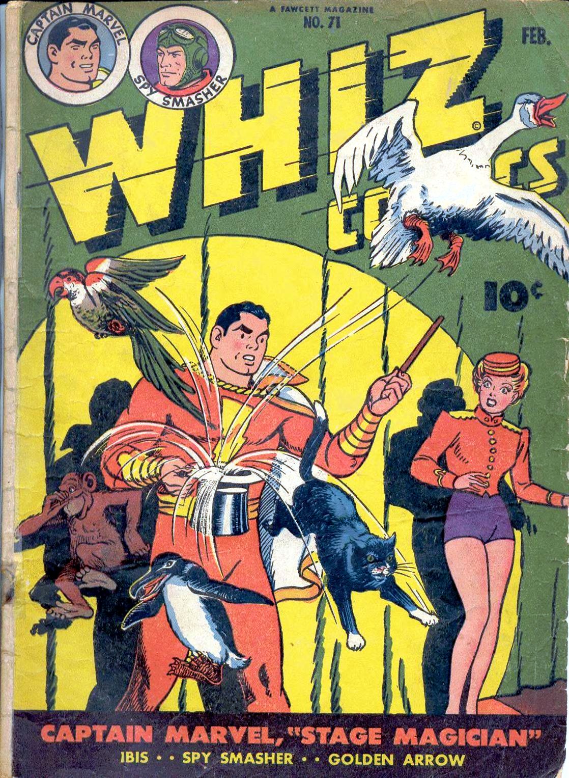 Whiz Comics #71 cover