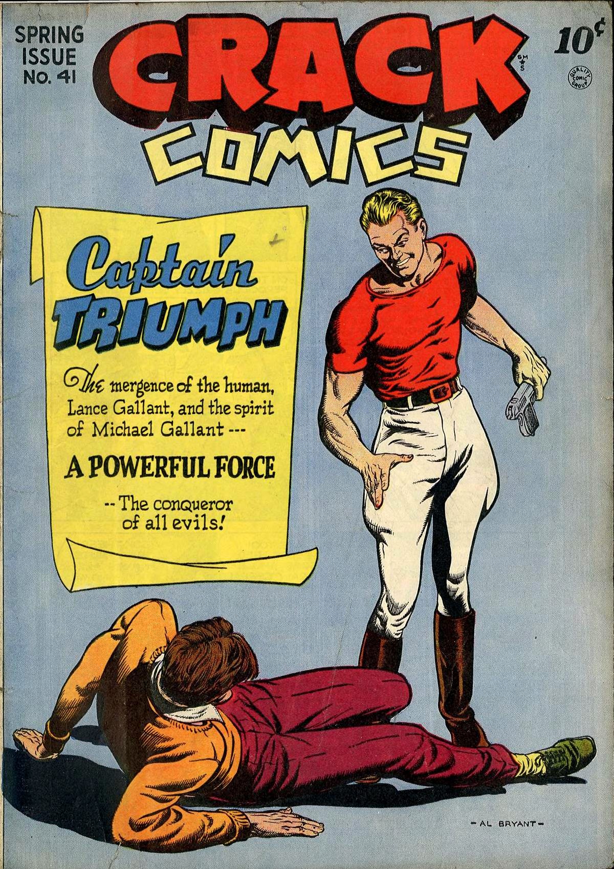 Crack Comics #41 cover