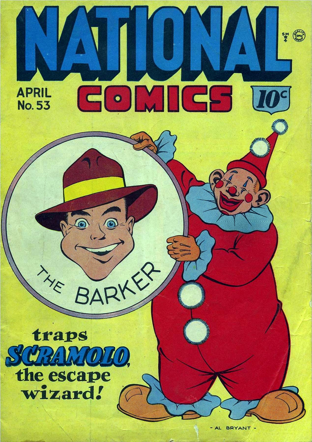 National Comics #53 cover