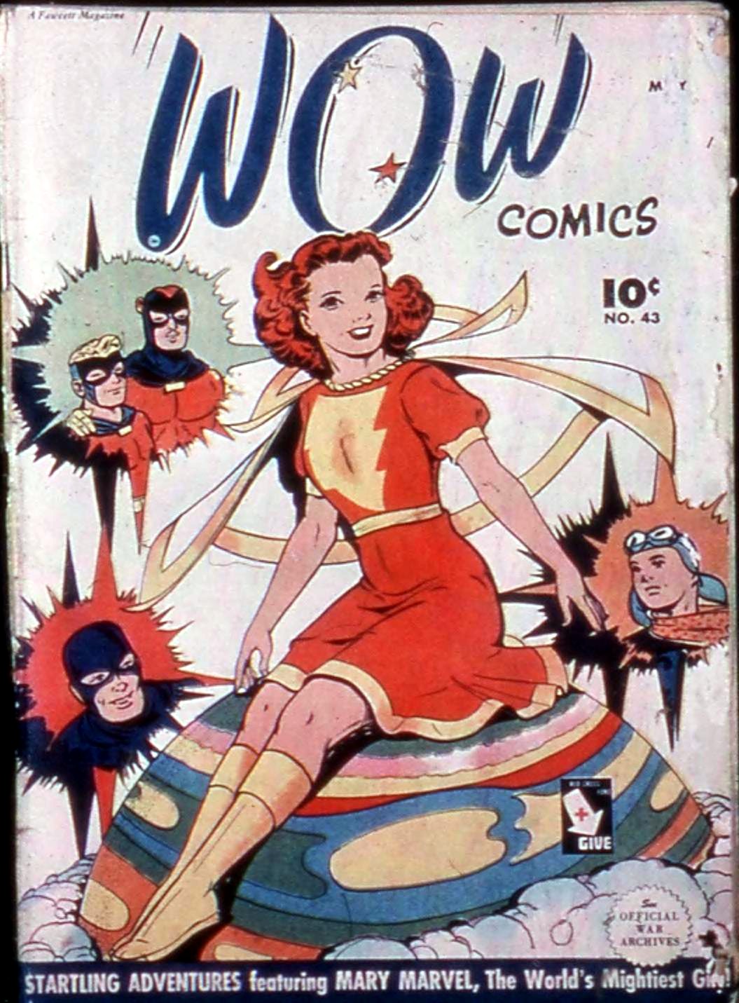 Wow Comics #43 cover