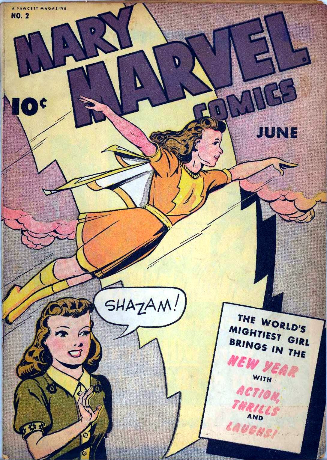 Mary Marvel #2 cover