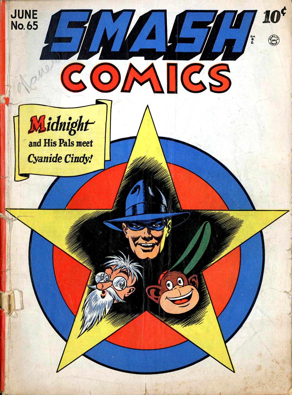 Smash Comics #65 cover