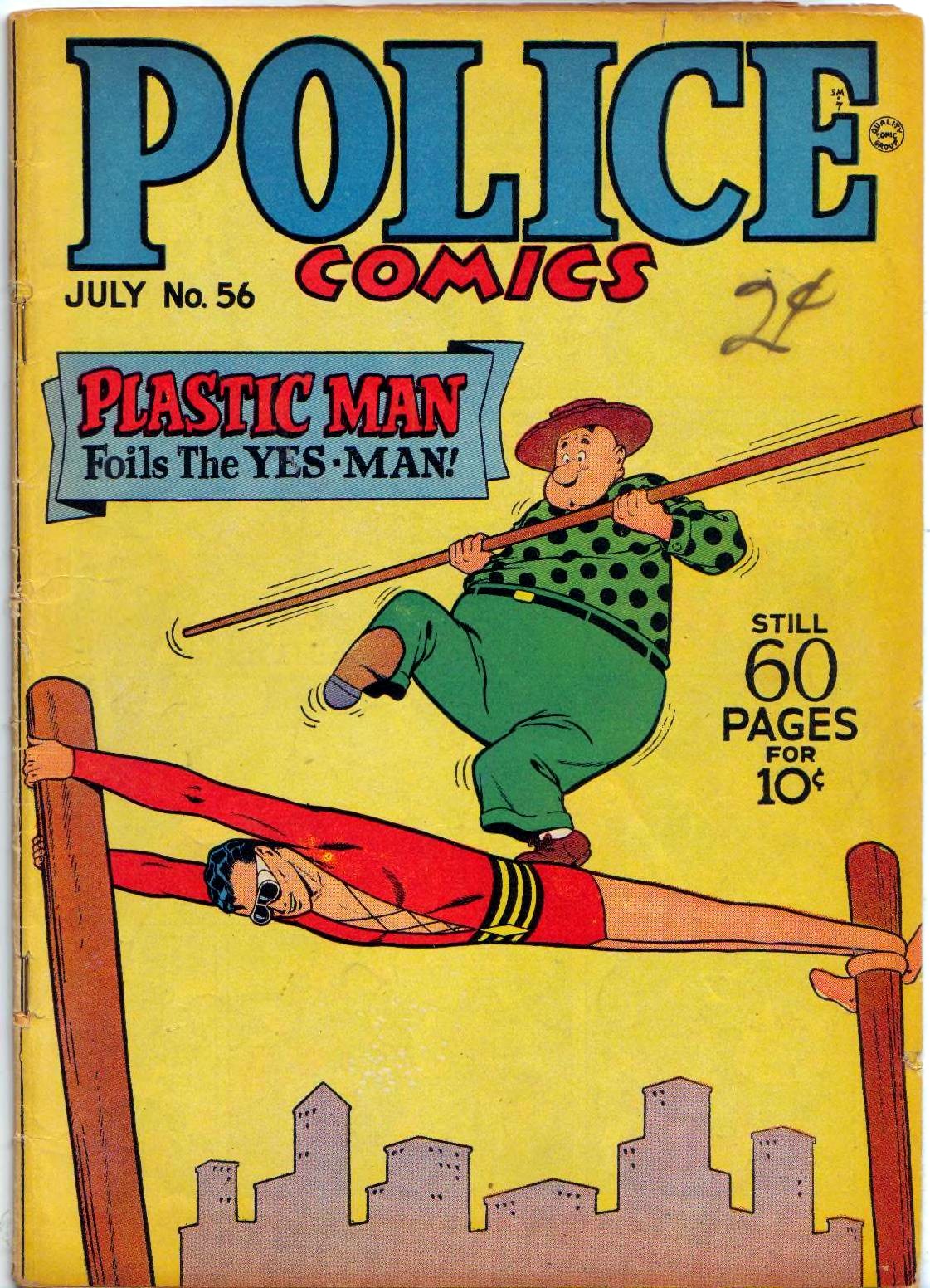 Police Comics #56 cover