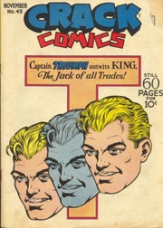Crack Comics #45 cover