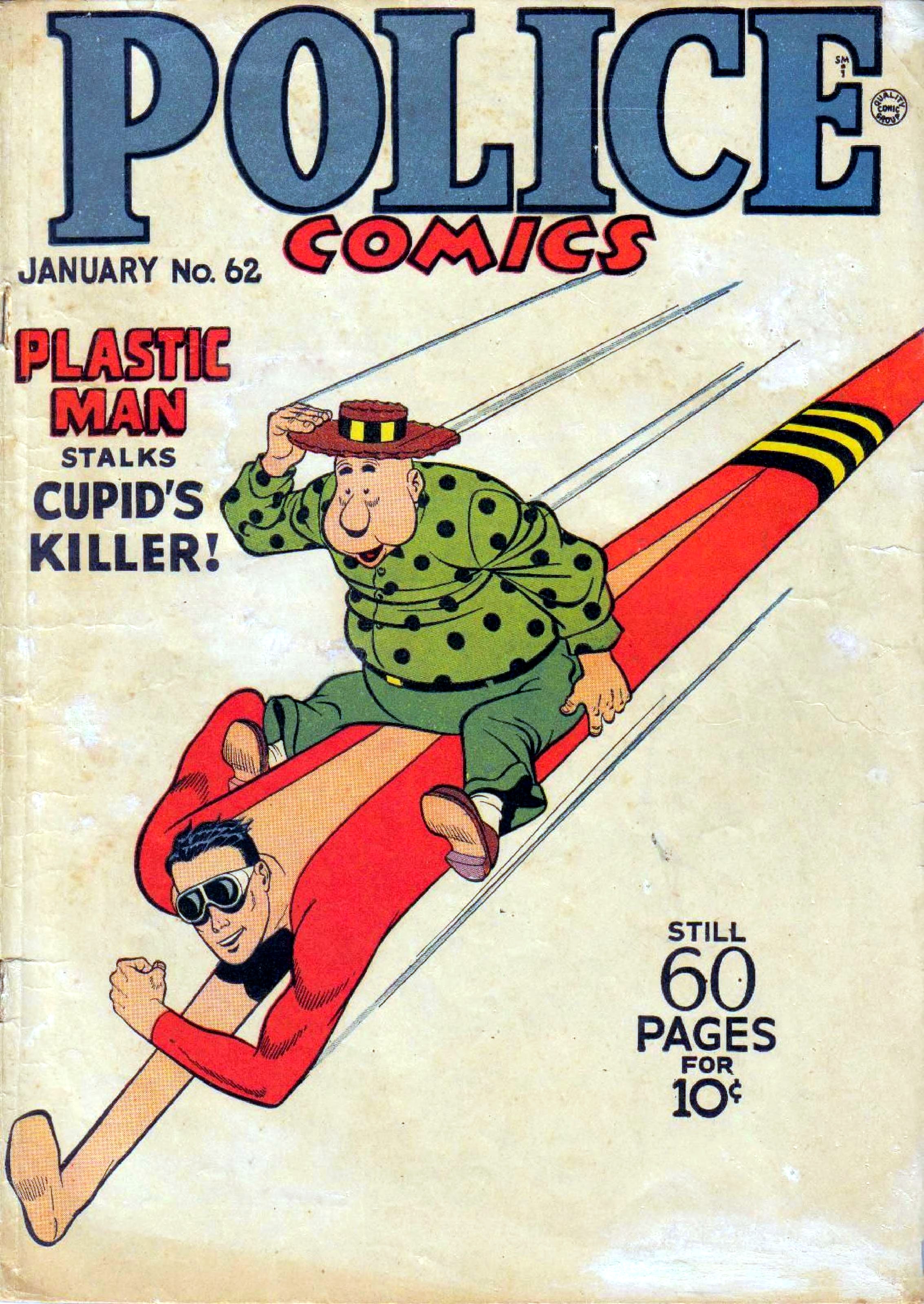 Police Comics #62 cover