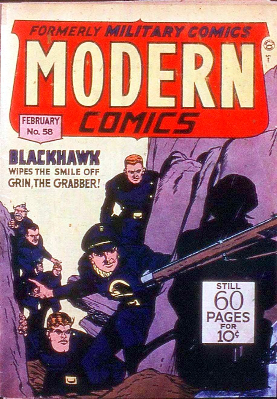 Modern Comics #58 cover