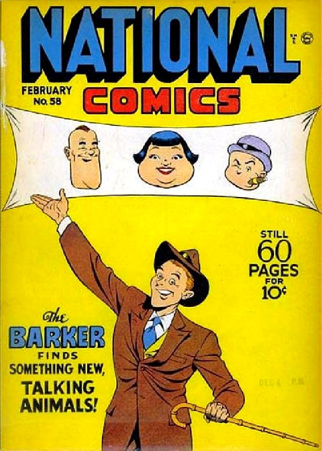 National Comics #58 cover