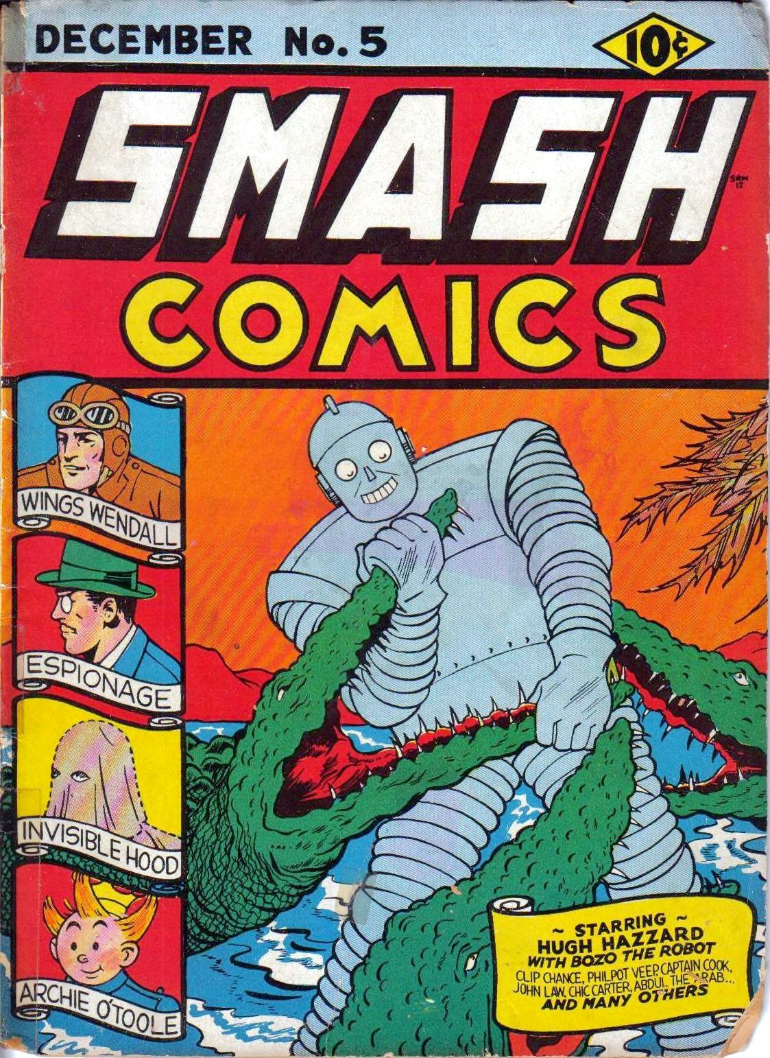 Smash Comics #5 cover