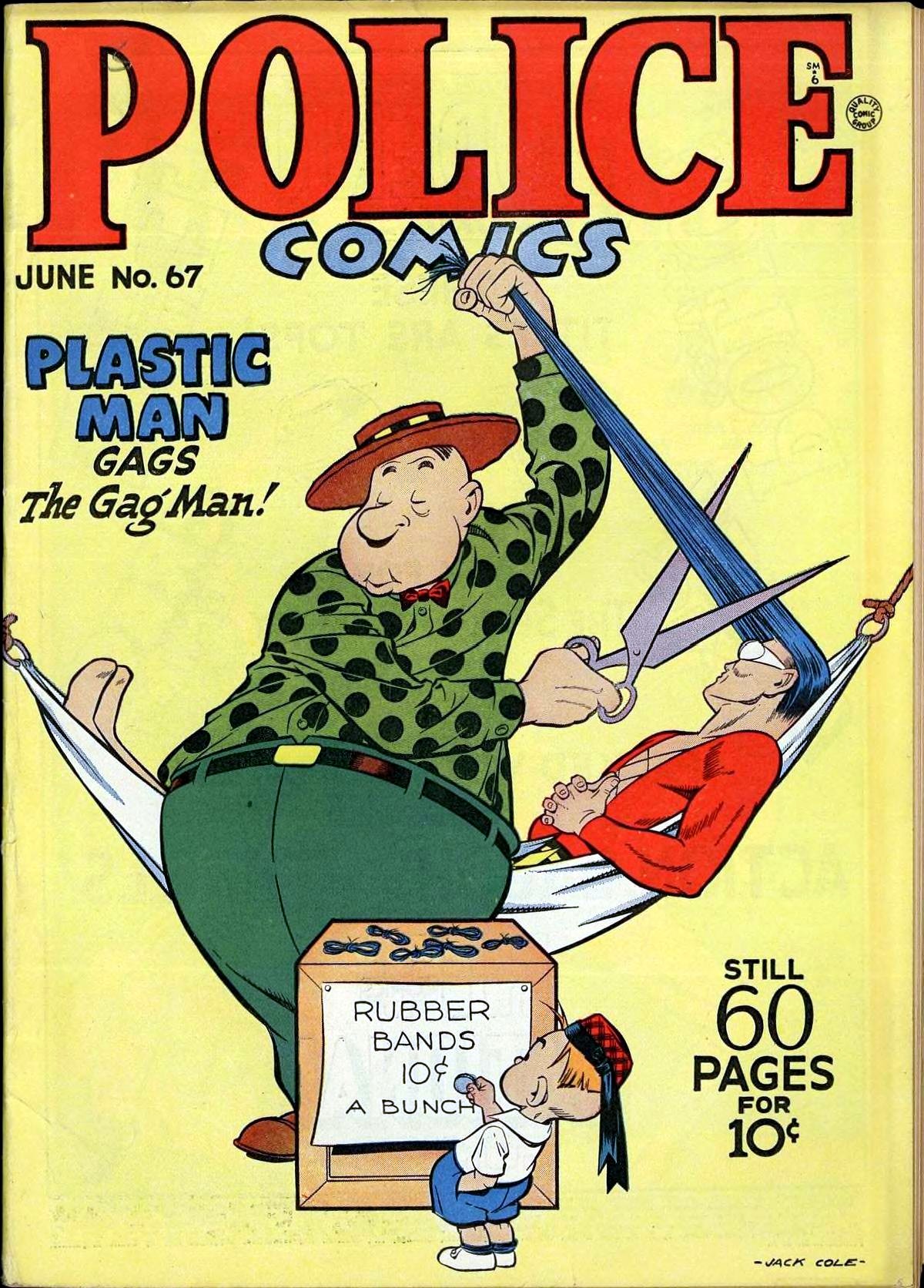 Police Comics #67 cover