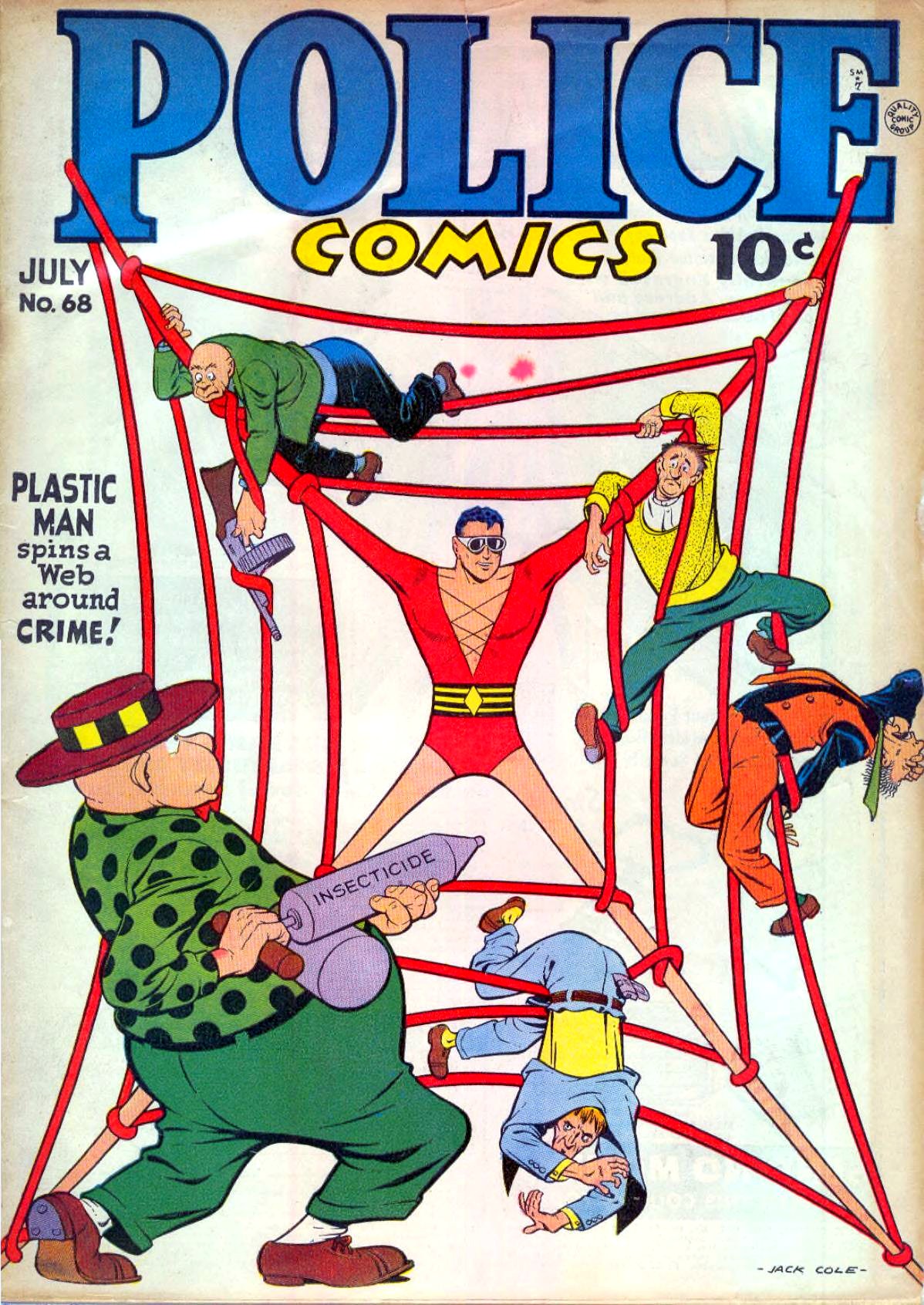 Police Comics #68 cover