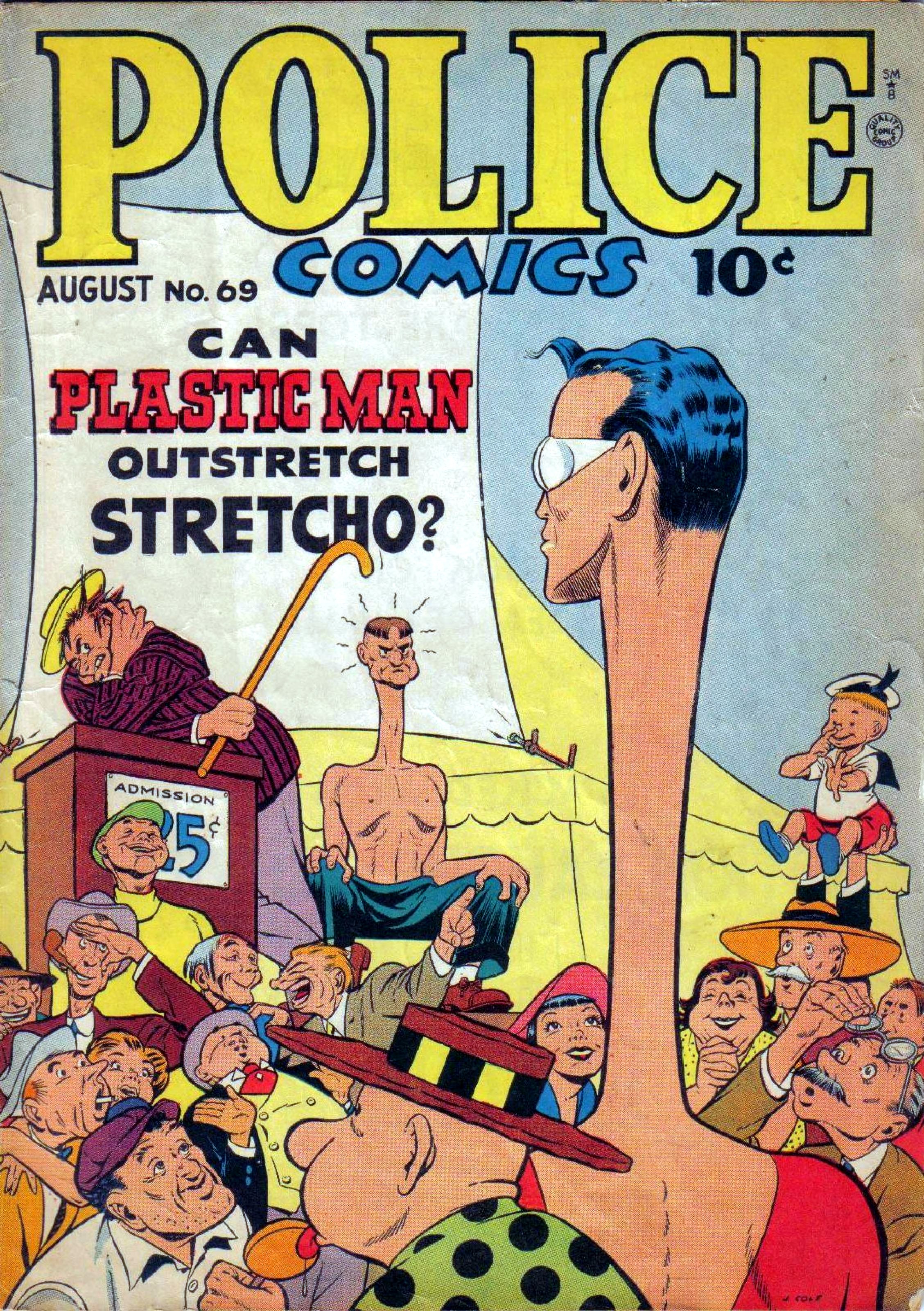 Police Comics #69 cover