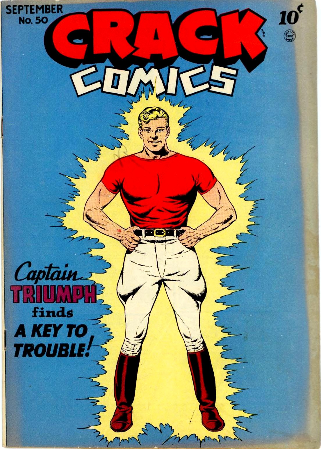 Crack Comics #50 cover