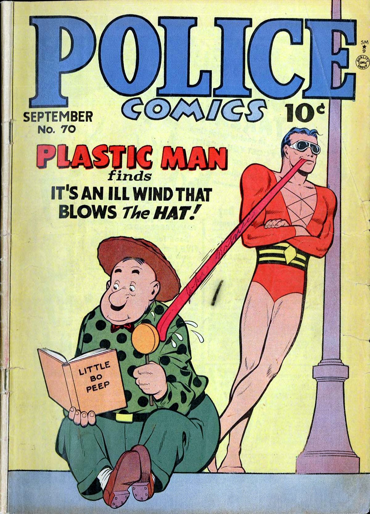 Police Comics #70 cover