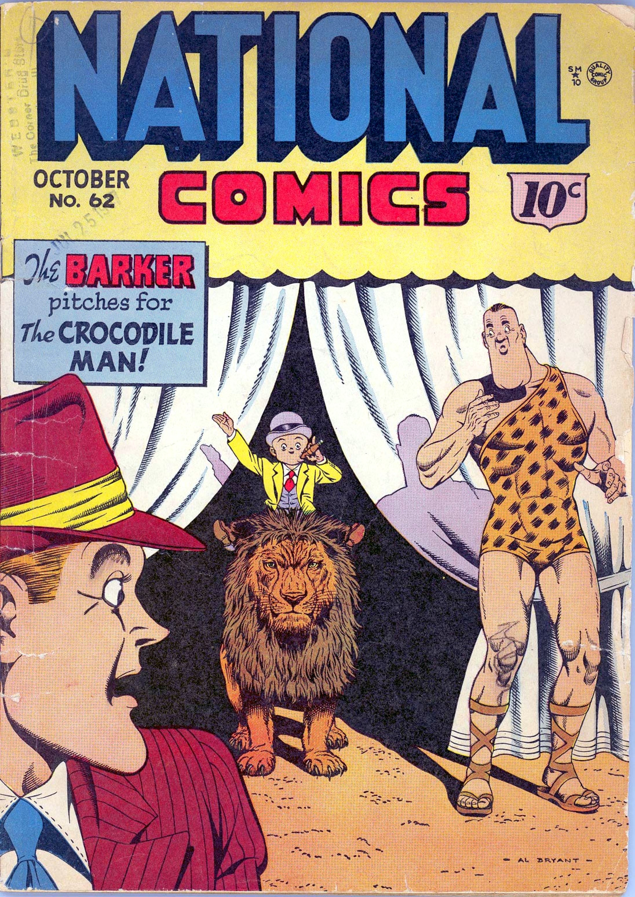 National Comics #62 cover