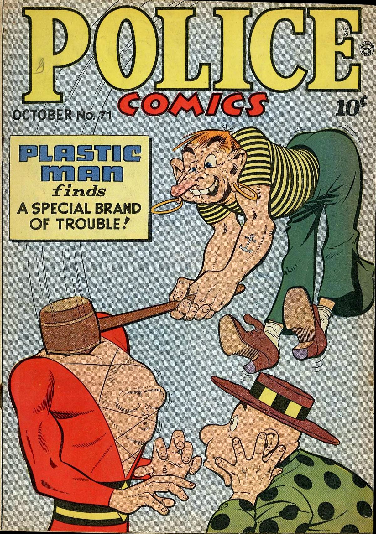 Police Comics #71 cover