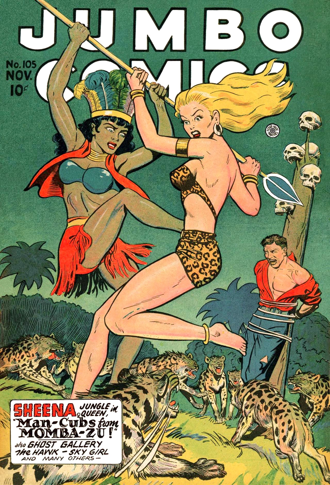 Jumbo Comics #105 cover