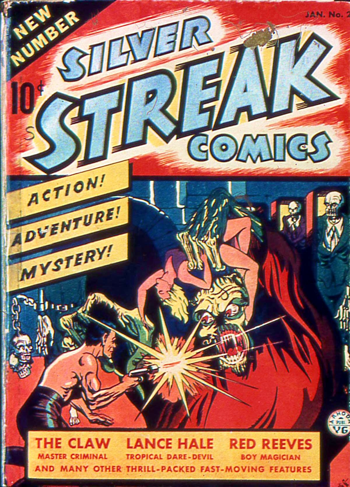 Silver Streak Comics #2 cover