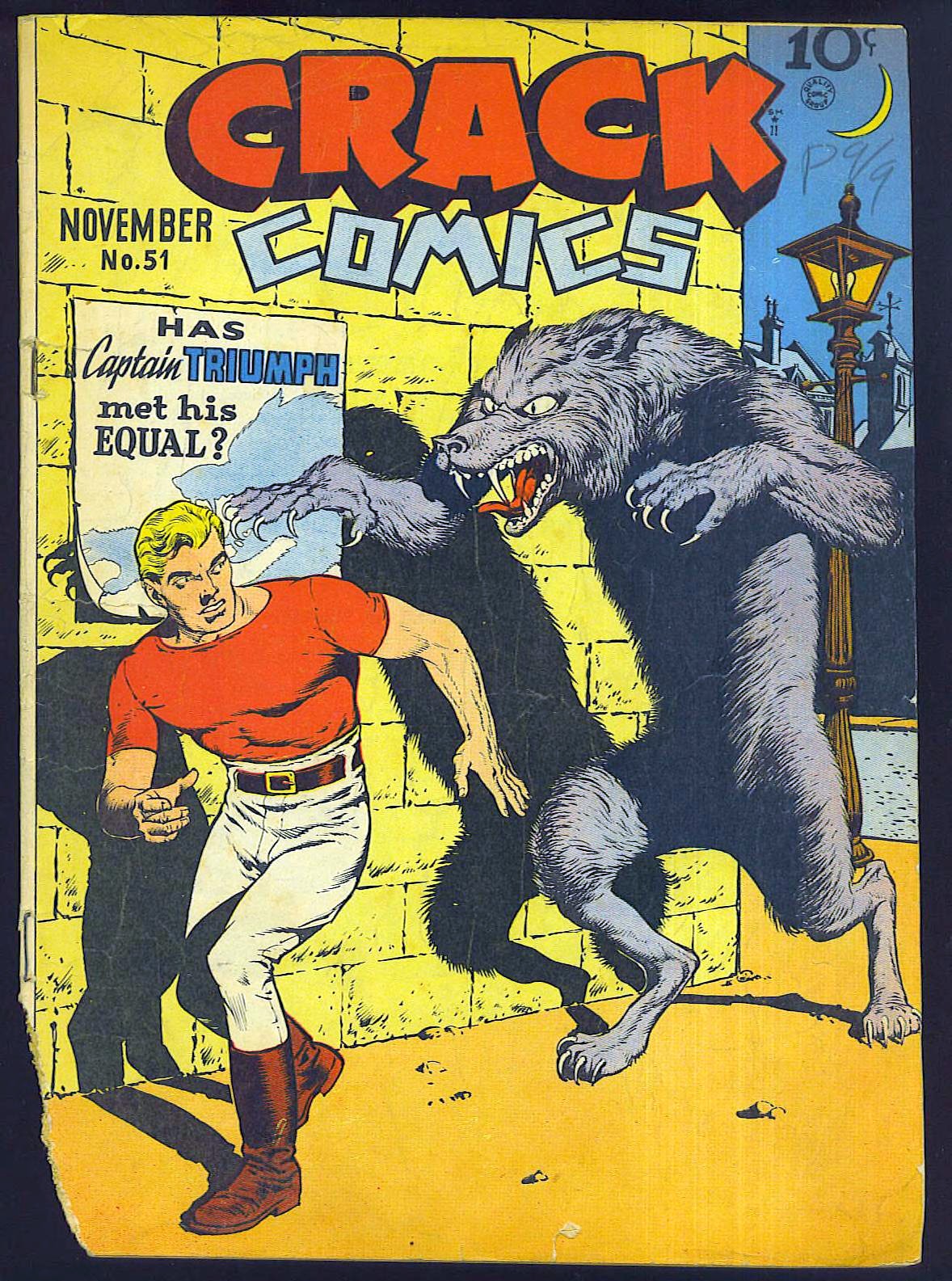 Crack Comics #51 cover