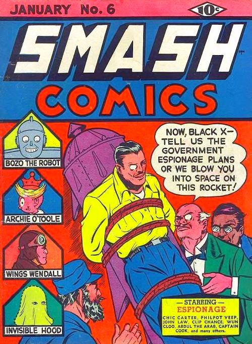 Smash Comics #6 cover