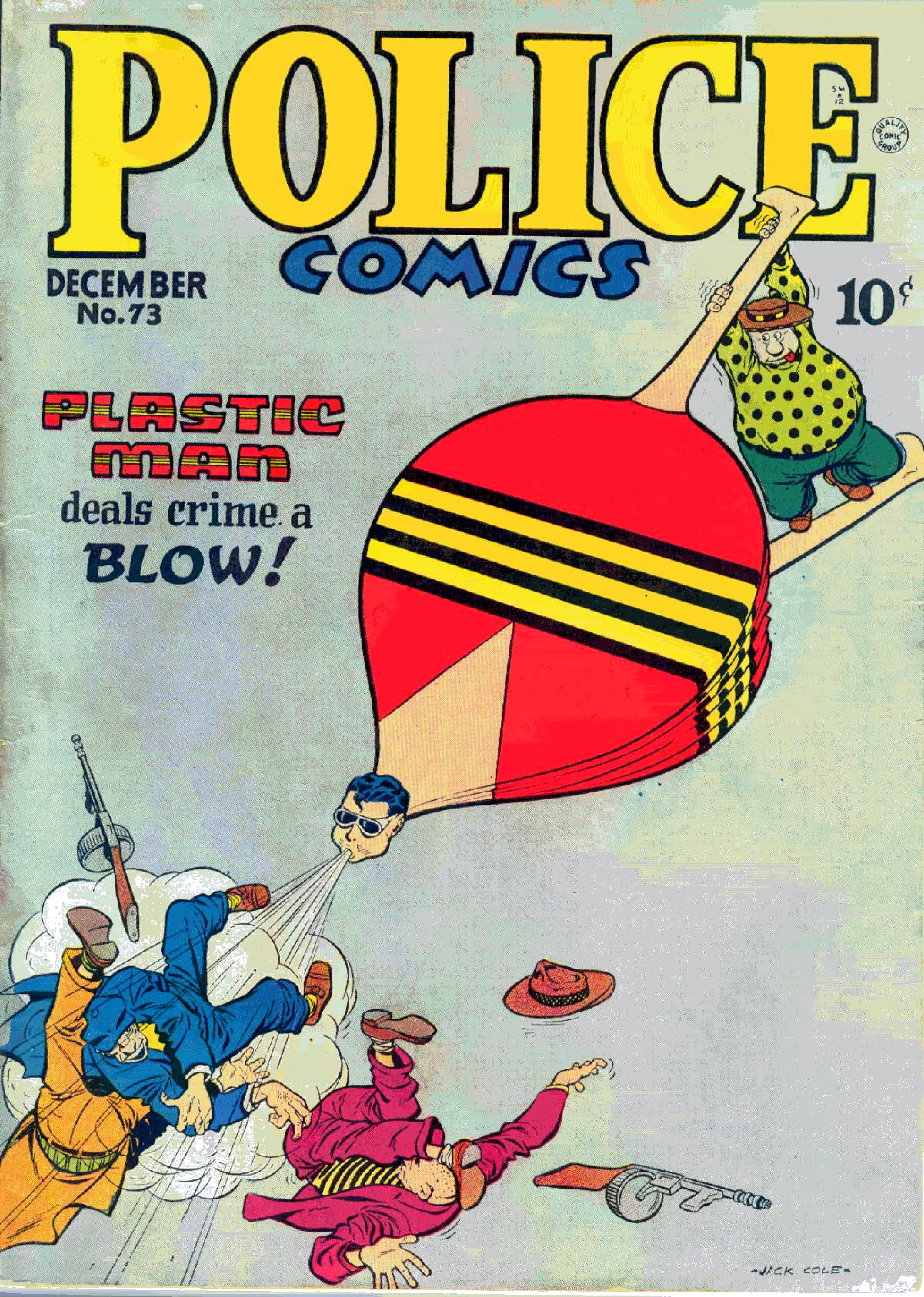 Police Comics #73 cover