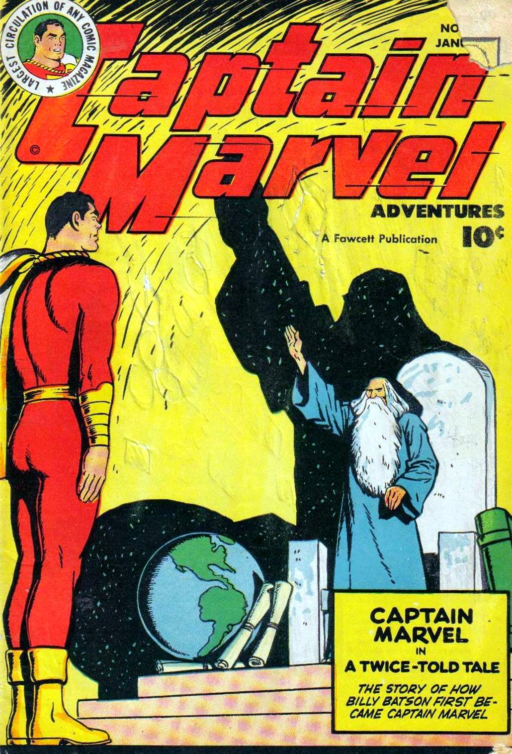 Captain Marvel Adventures #80 cover