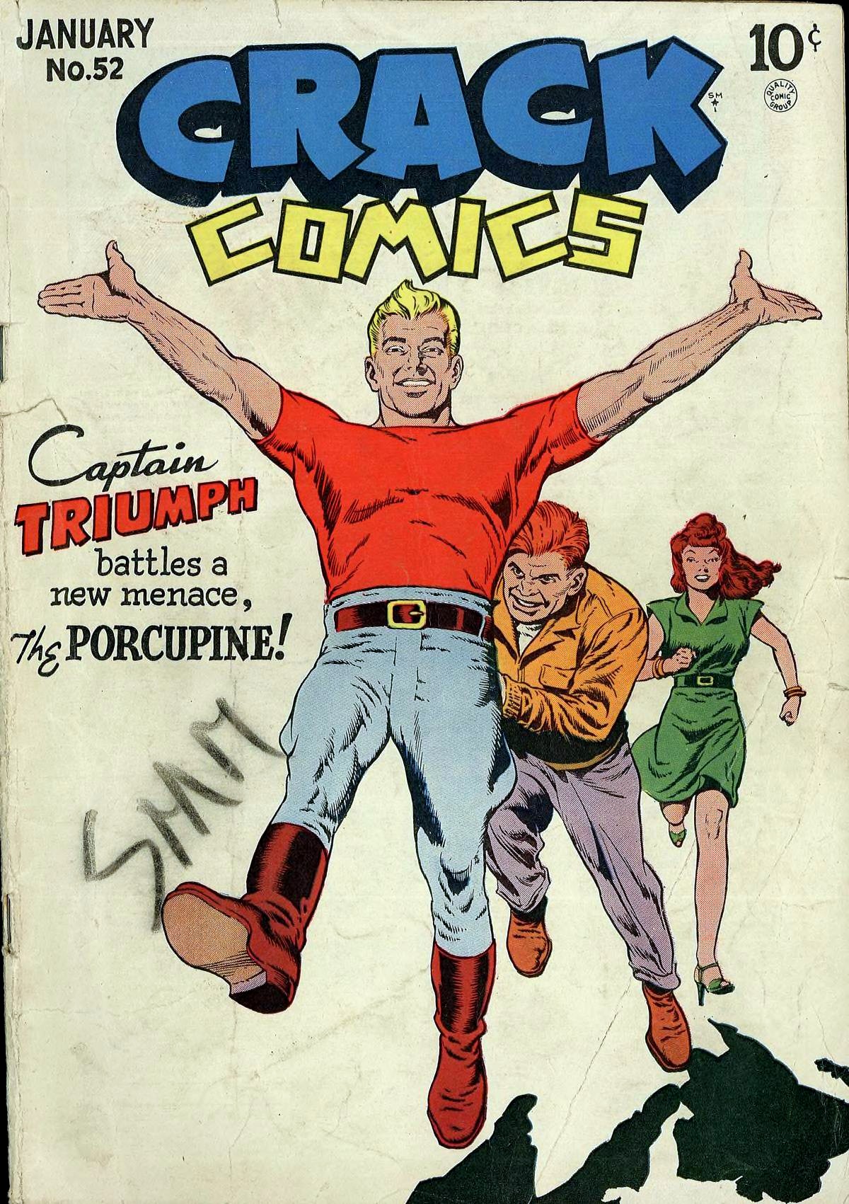 Crack Comics #52 cover