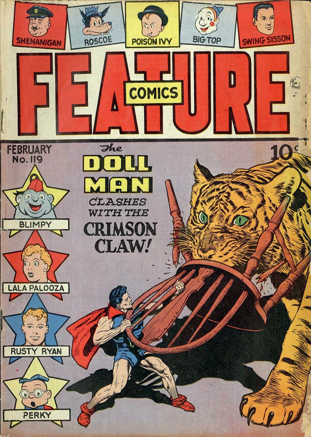 Feature Comics #119 cover