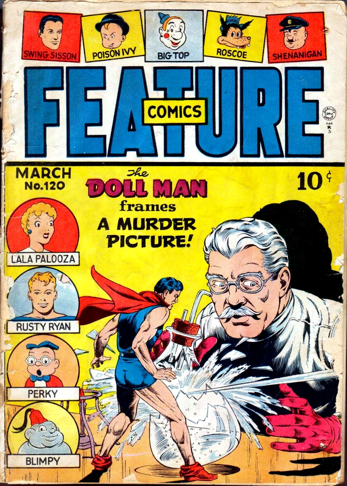 Feature Comics #120 cover
