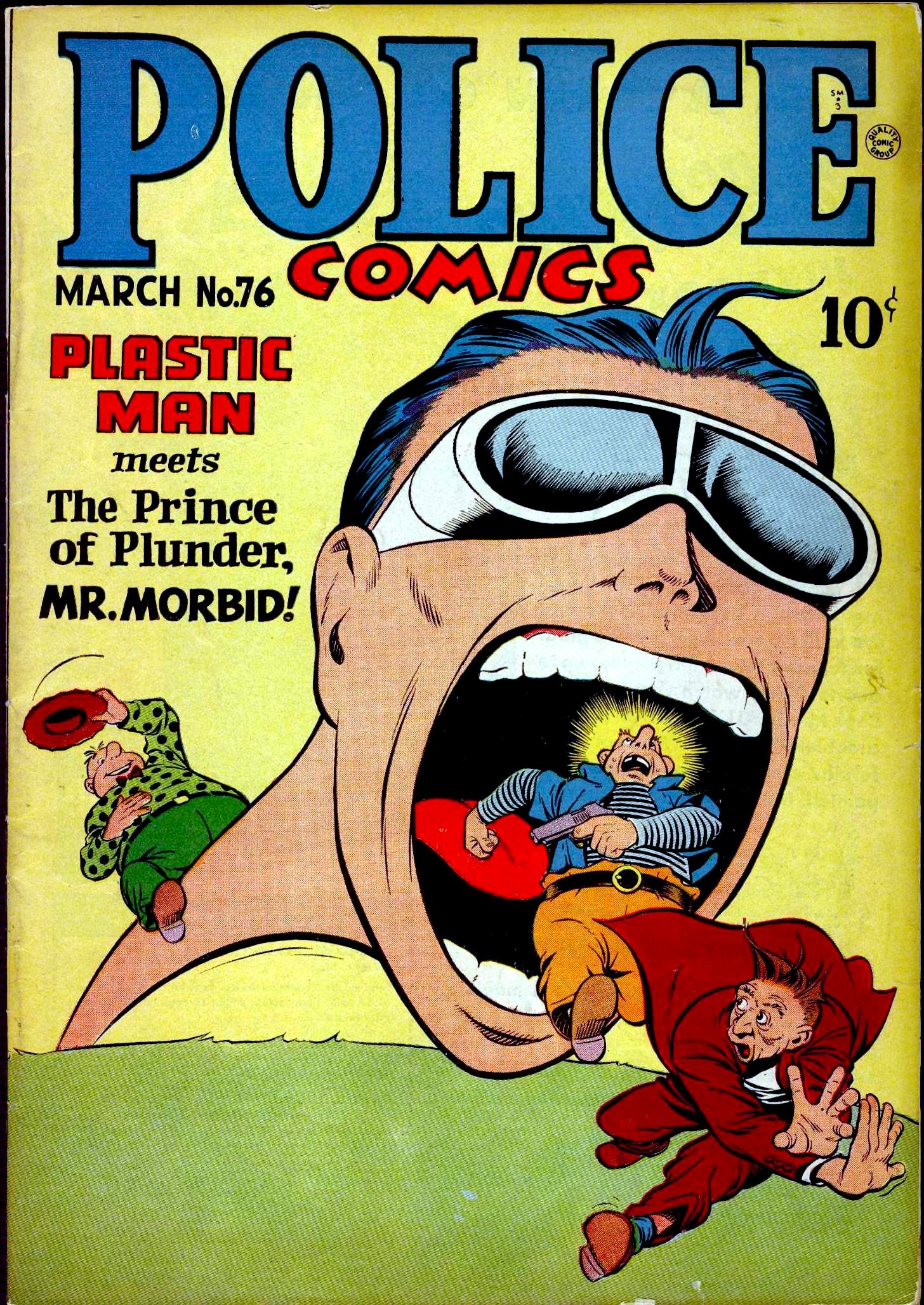 Police Comics #76 cover