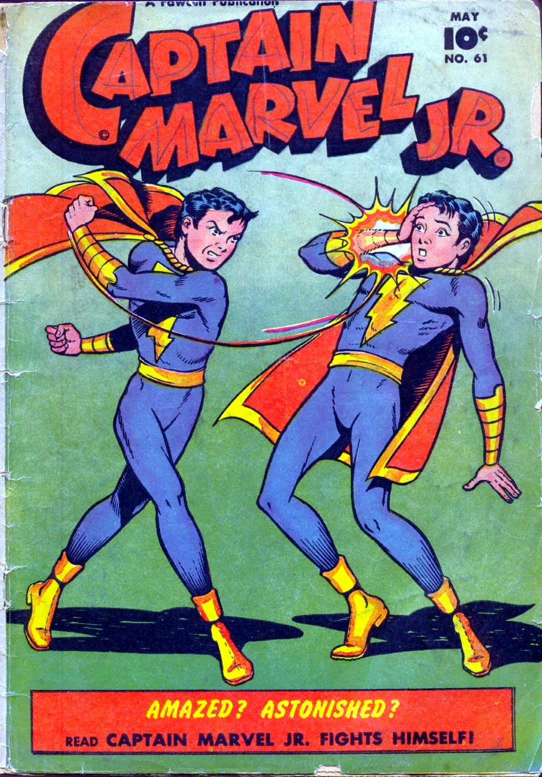 Captain Marvel Jr. #61 cover