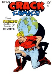 Crack Comics #54 cover