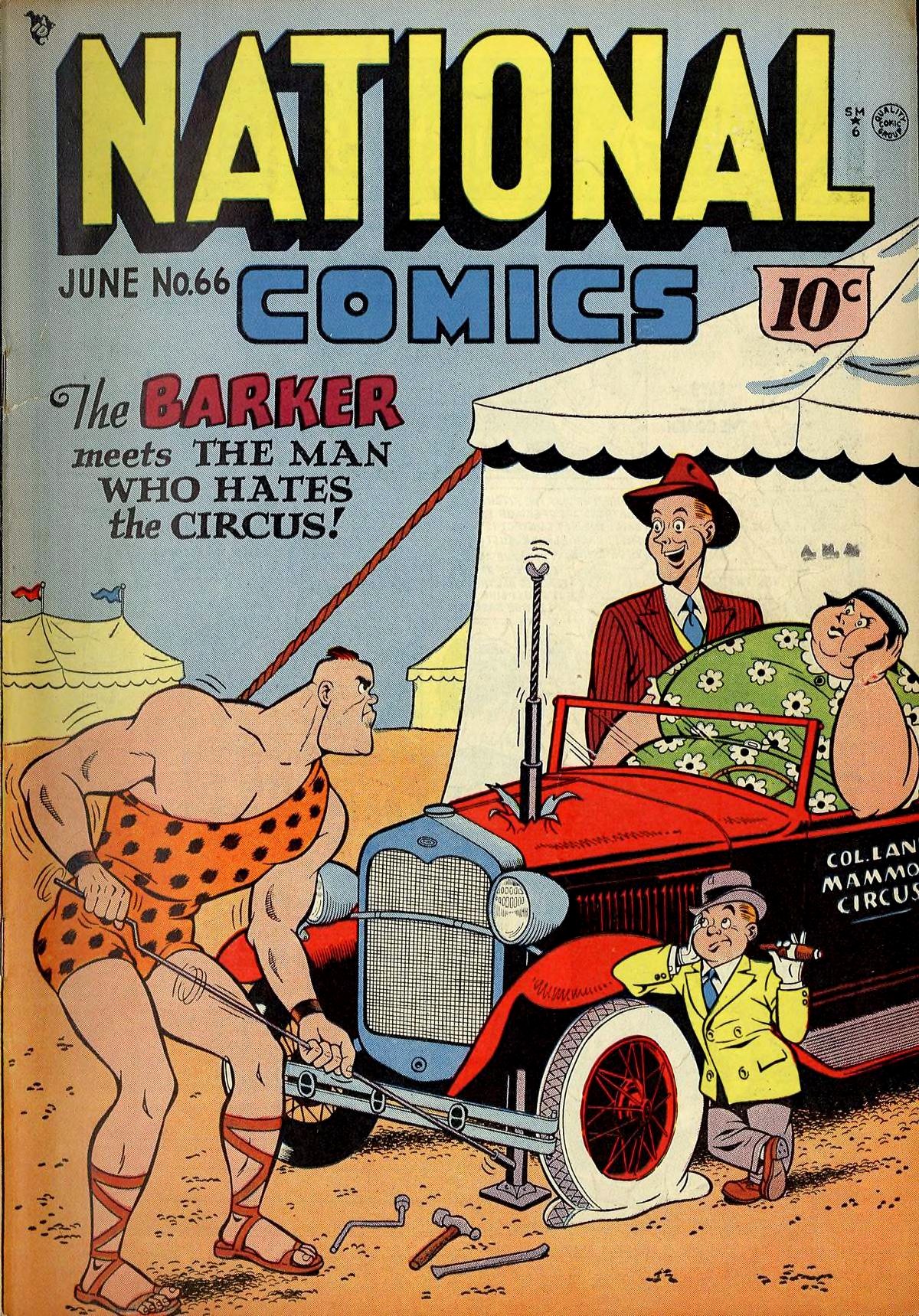National Comics #66 cover