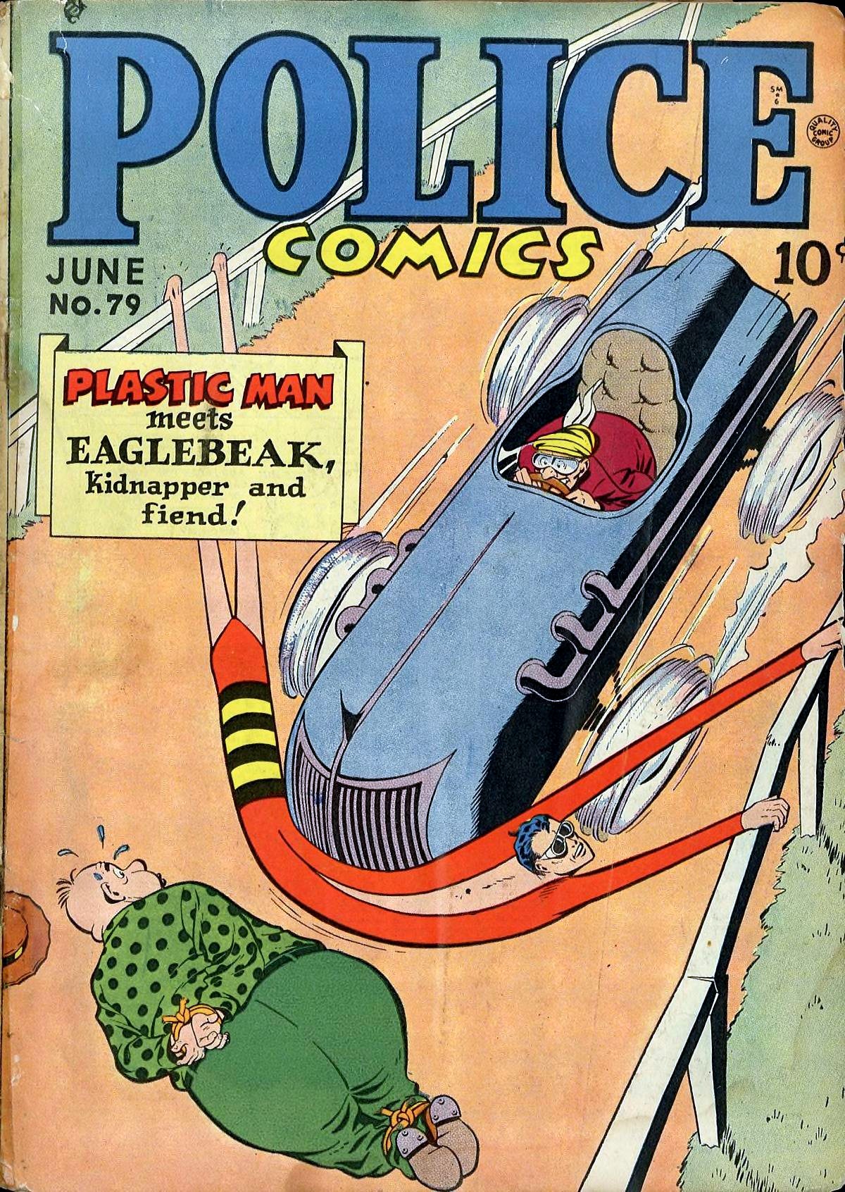 Police Comics #79 cover