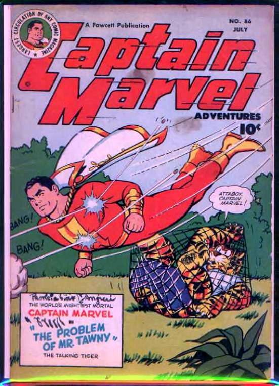 Captain Marvel Adventures #86 cover