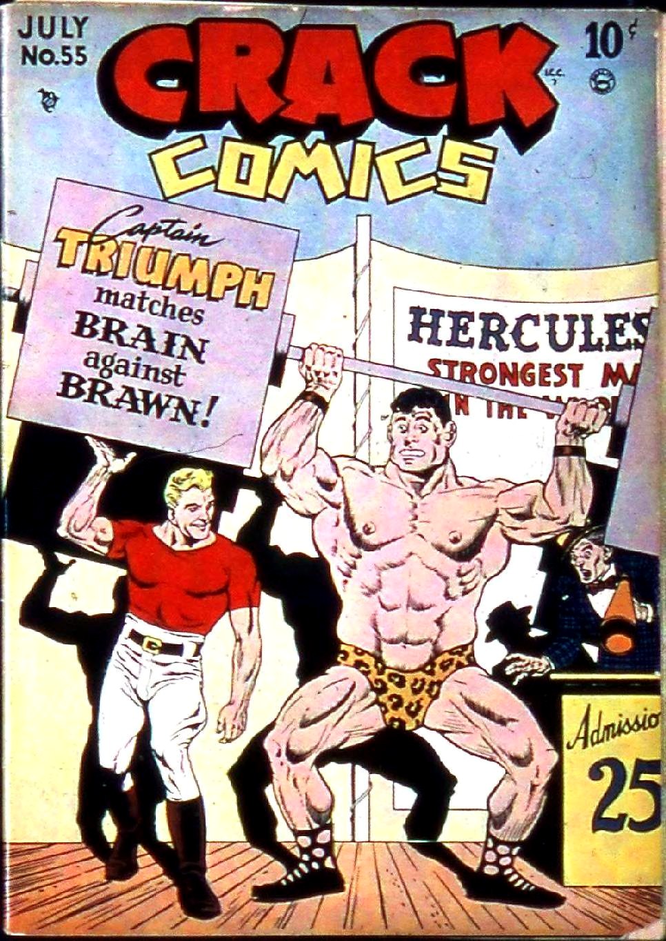 Crack Comics #55 cover