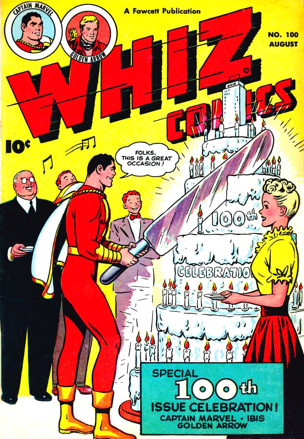 Whiz Comics #100 cover