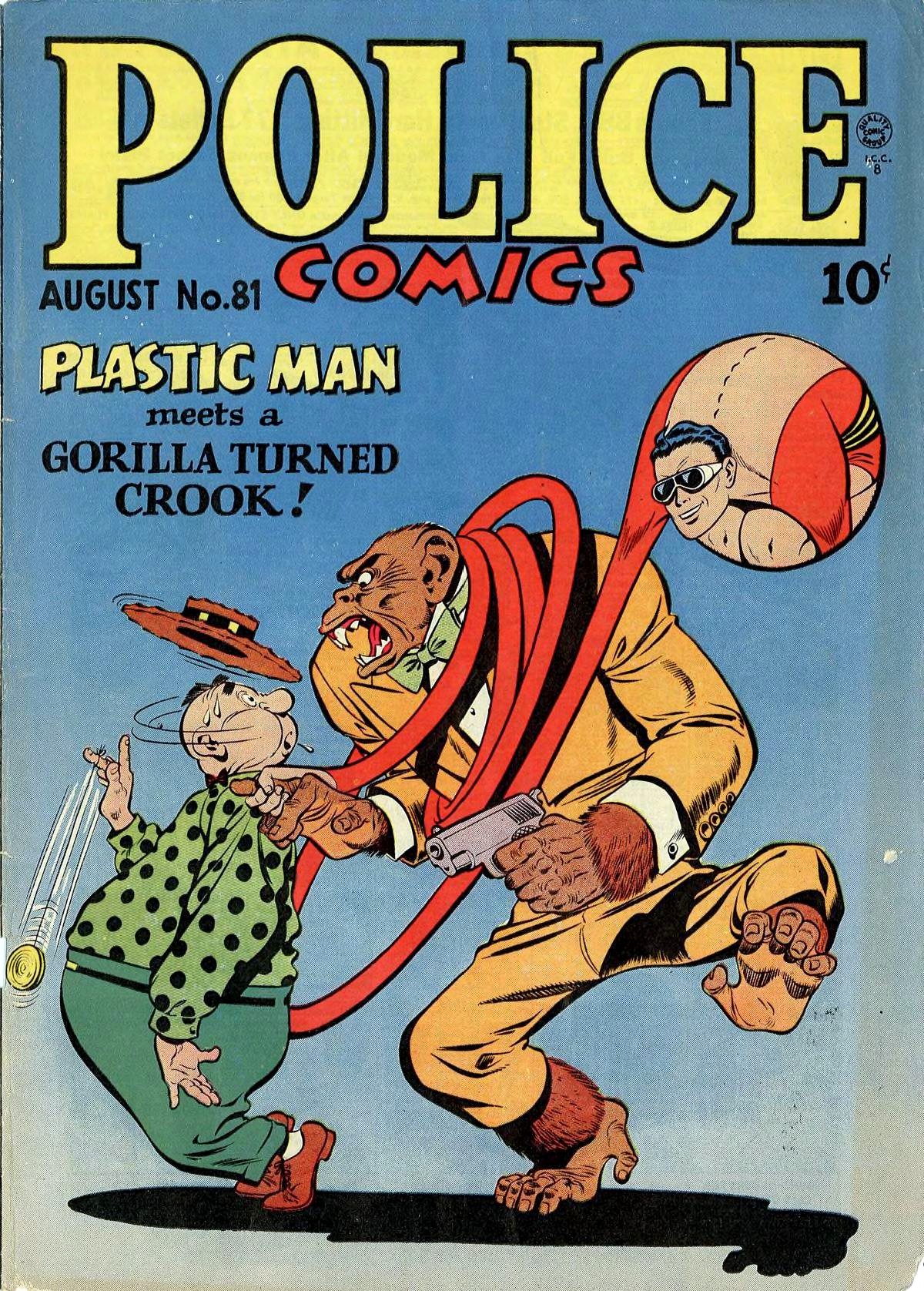 Police Comics #81 cover