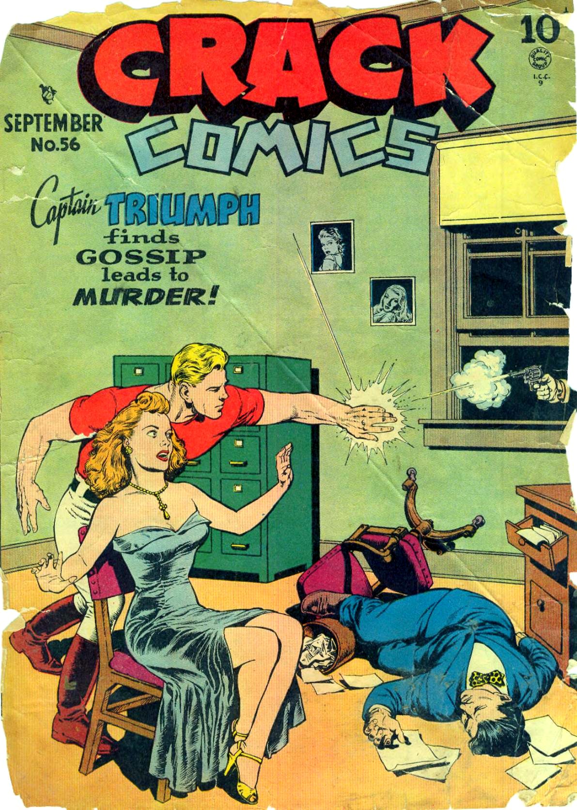 Crack Comics #56 cover