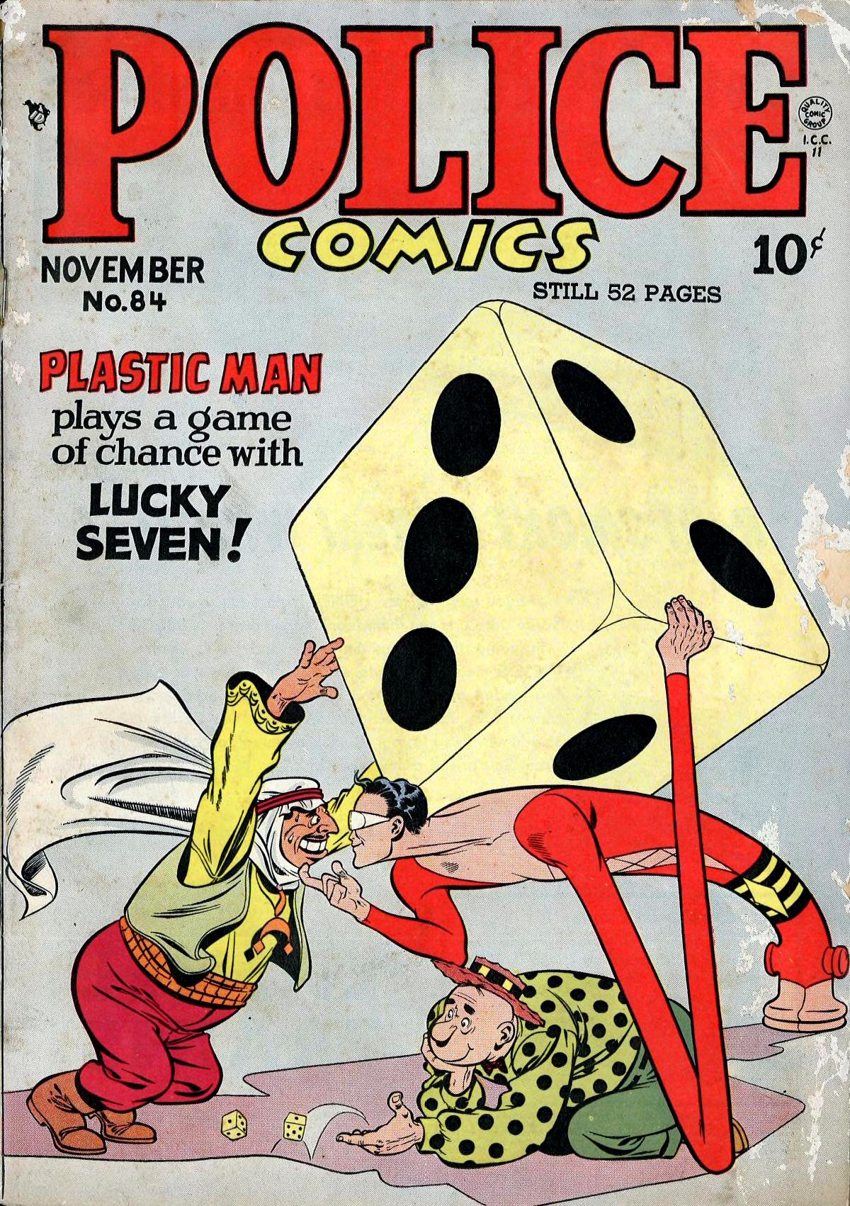 Police Comics #84 cover