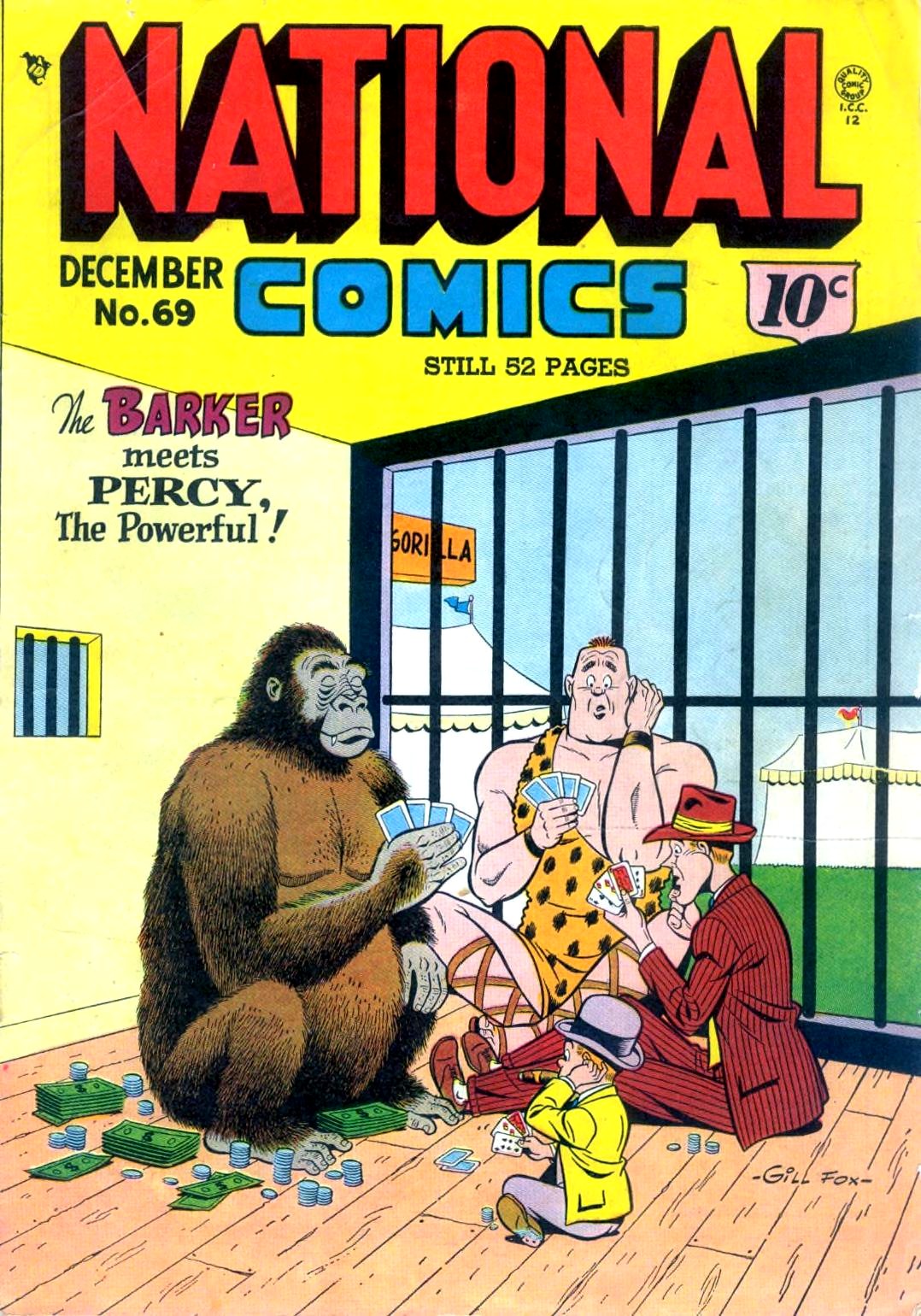 National Comics #69 cover