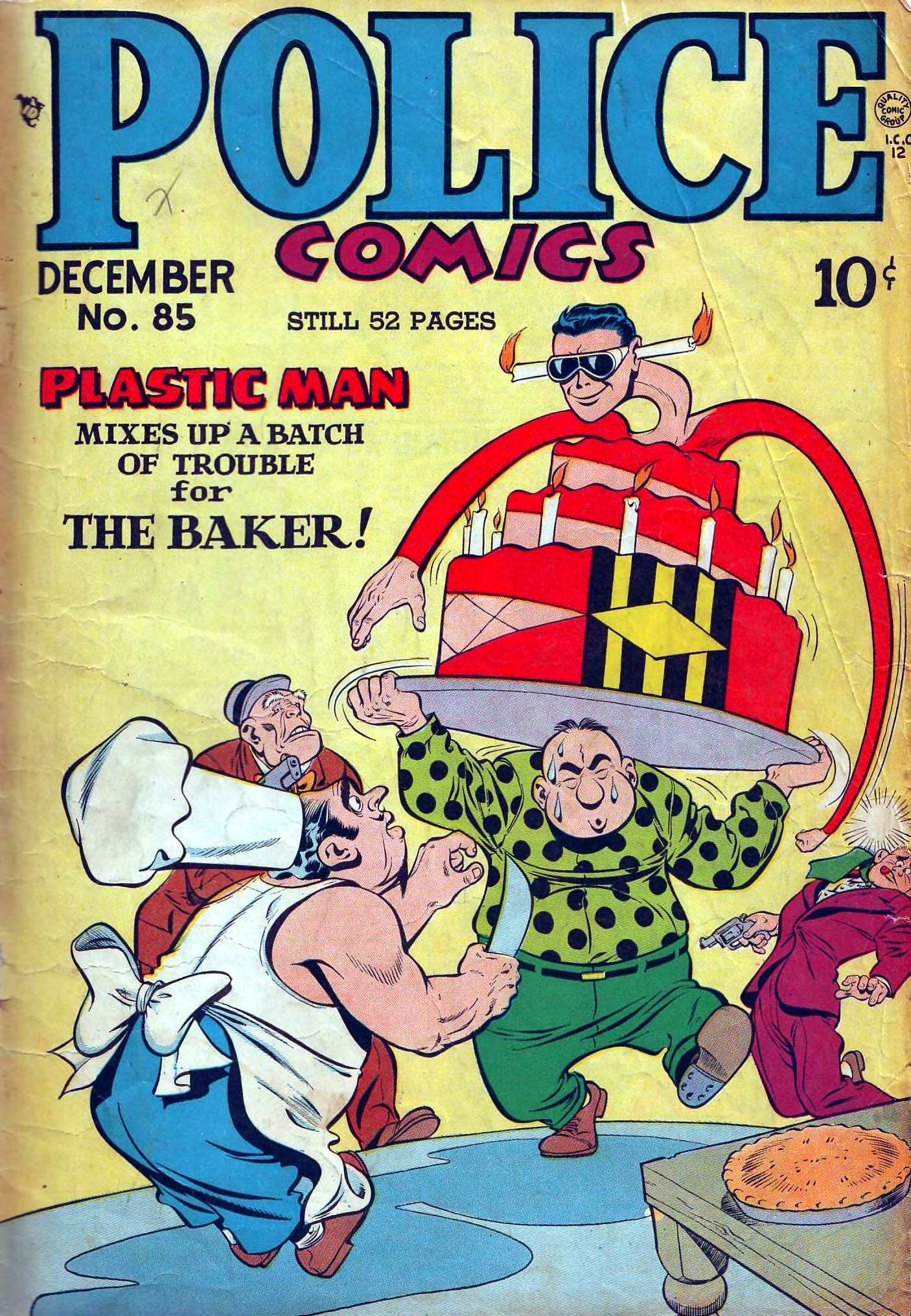 Police Comics #85 cover